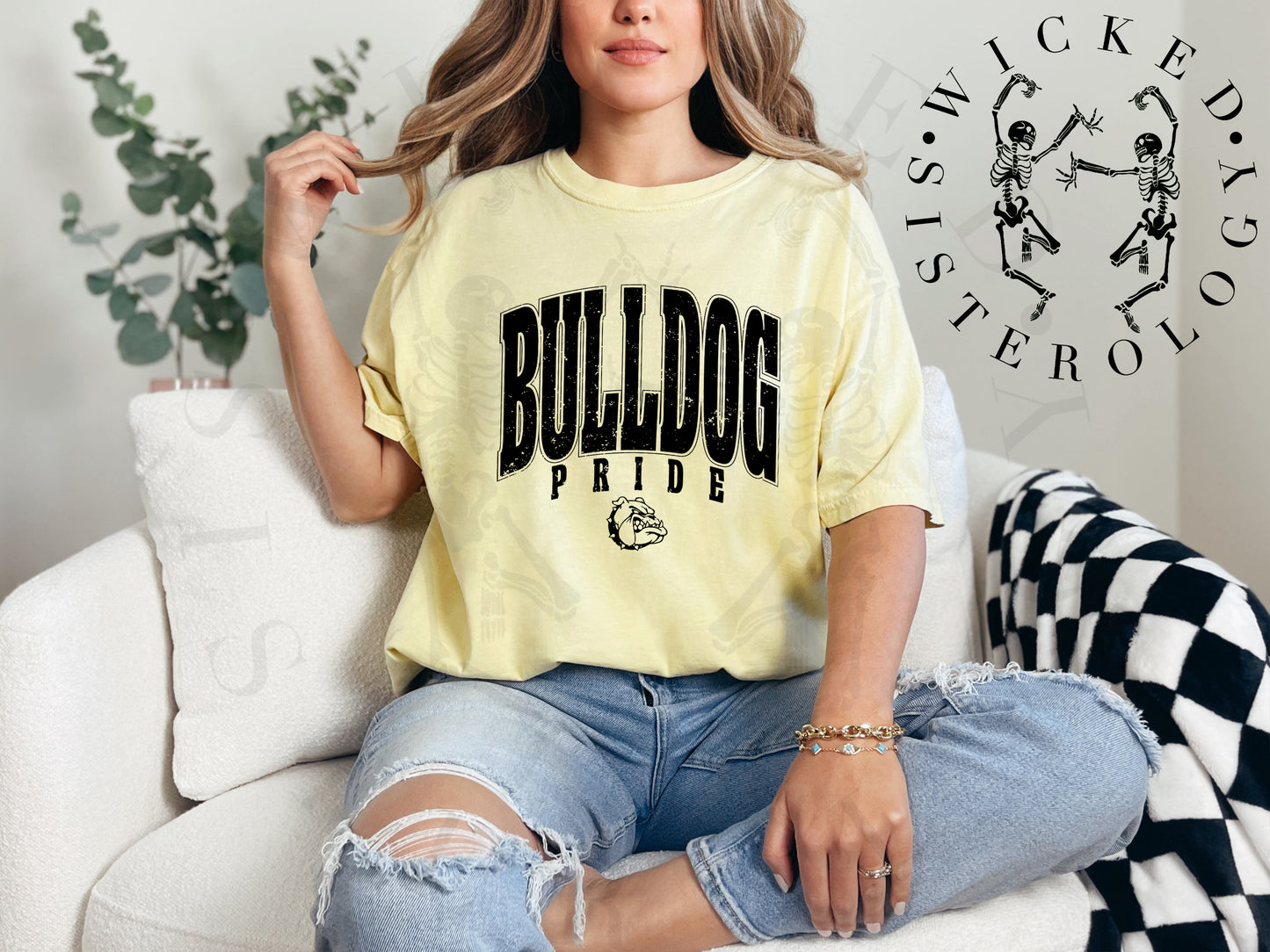 Bulldogs Pride Distressed