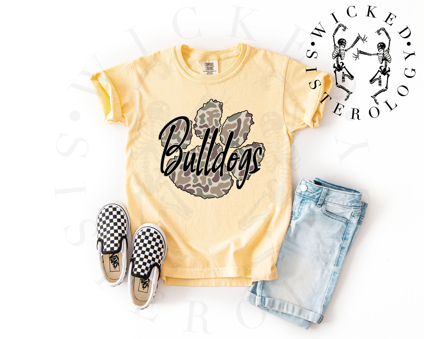 Bulldogs Camo Youth