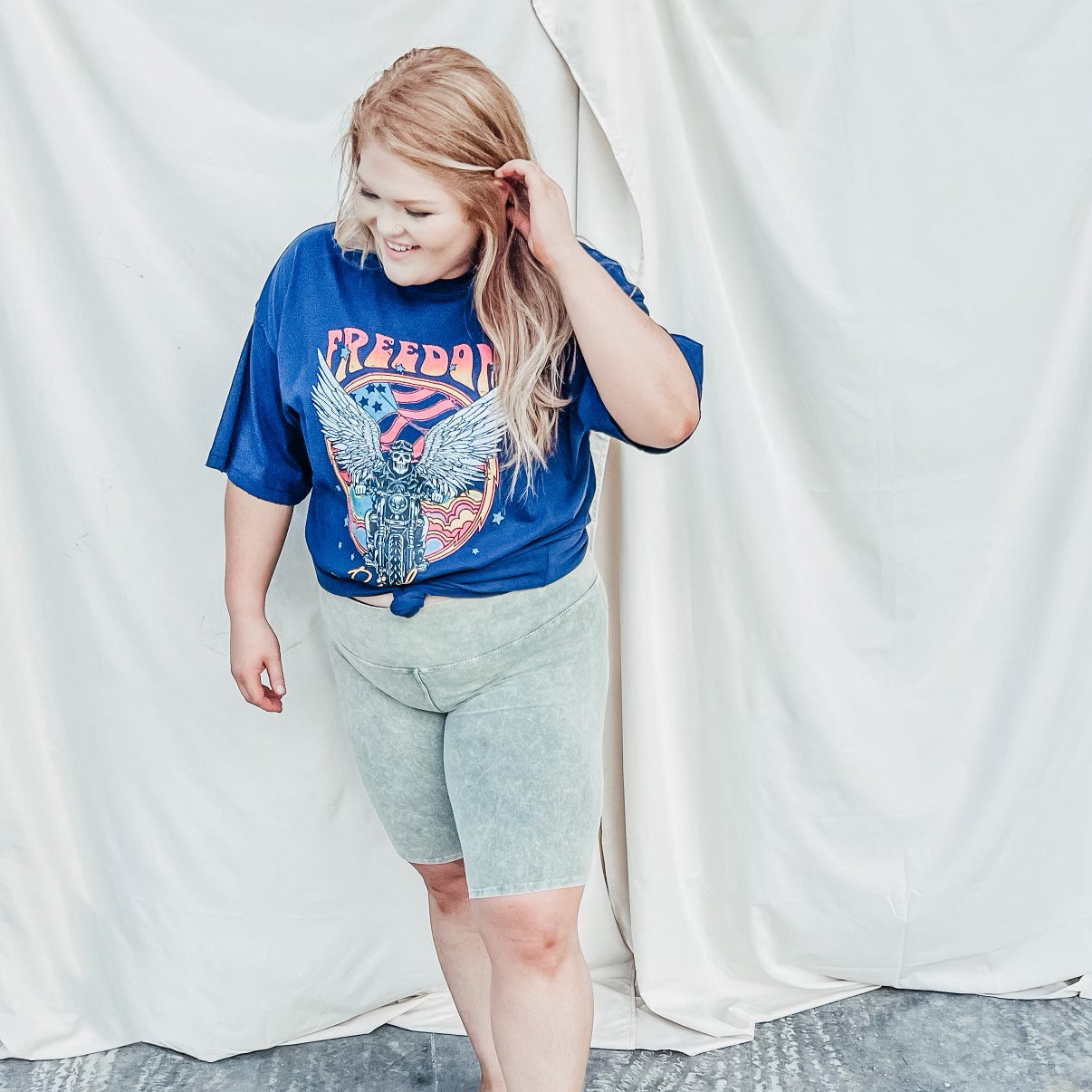 Freedom Rider Oversized Tee