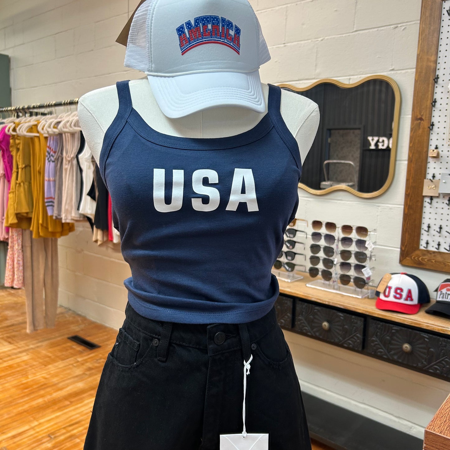 USA Crop Tank