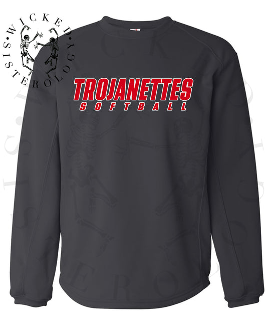 Trojanettes Performance Crewneck