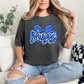 Bluejays Floral Bow