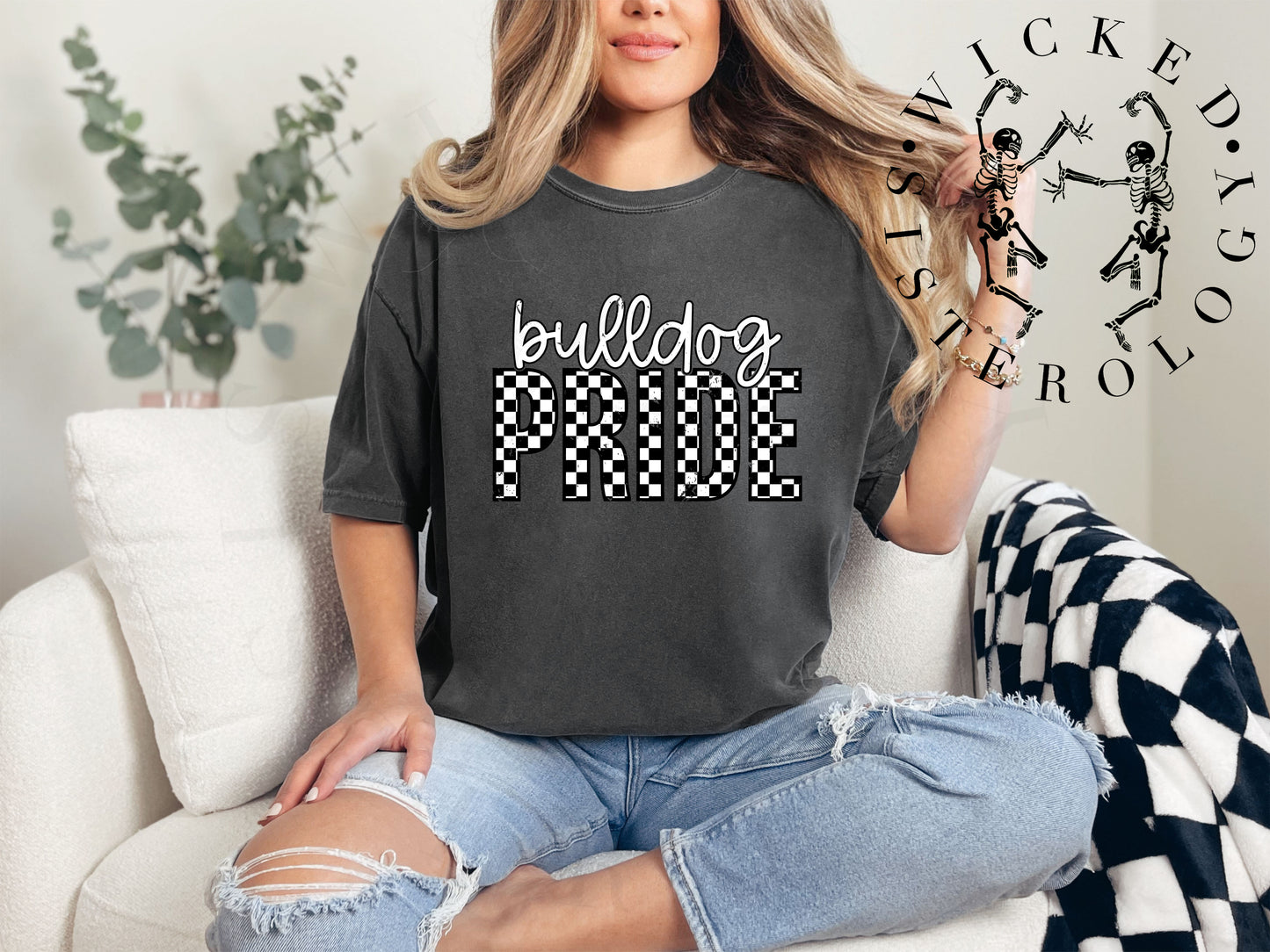 Bulldog Checkered Pride