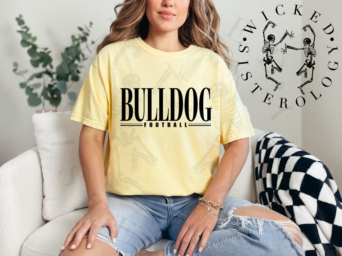 Bulldog Football Simple