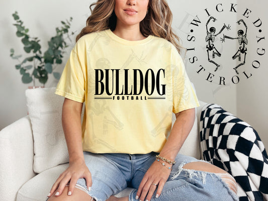 Bulldog Football Simple