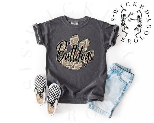 Bulldogs Camo Youth
