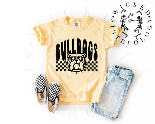 Bulldogs Checkered Sunnies