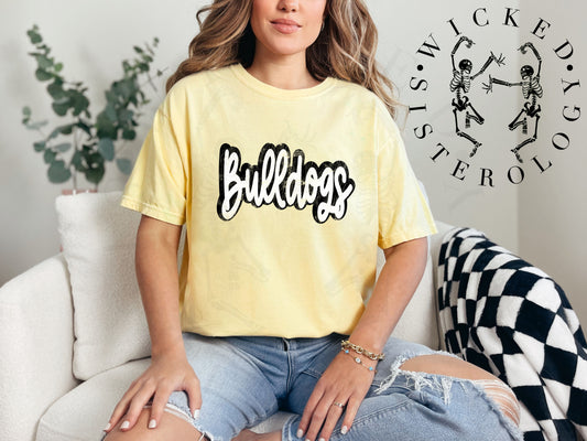 Bulldogs Shadow Distressed