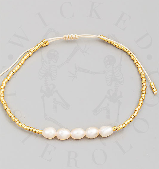 Dainty Pearl Bracelet