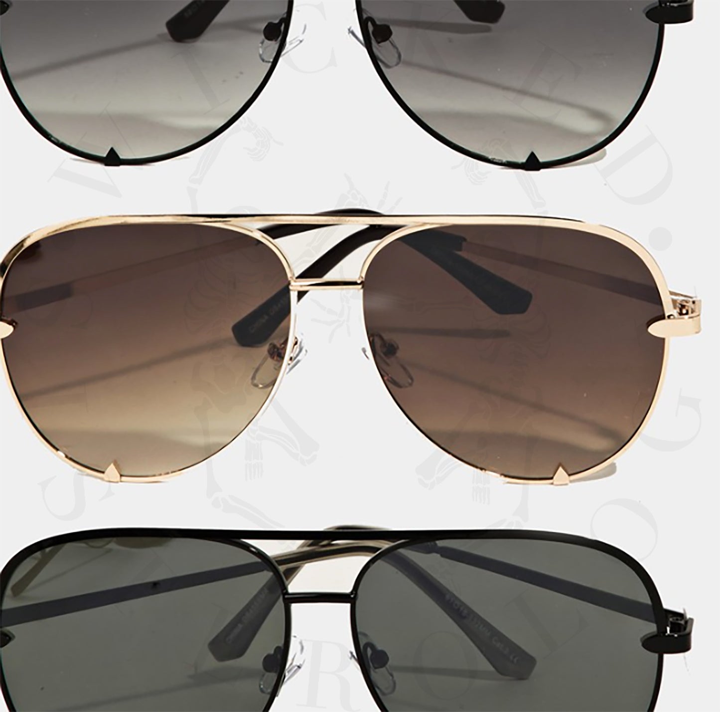 Metallic Aviator Sunnies