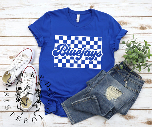 Bluejays Checkered