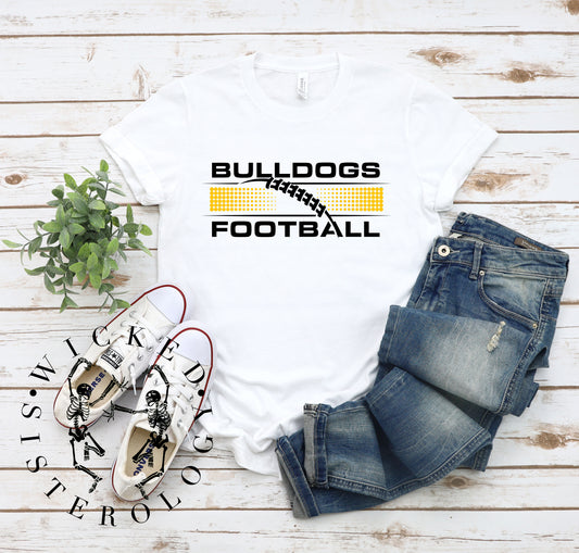 Bulldogs Football Gradient