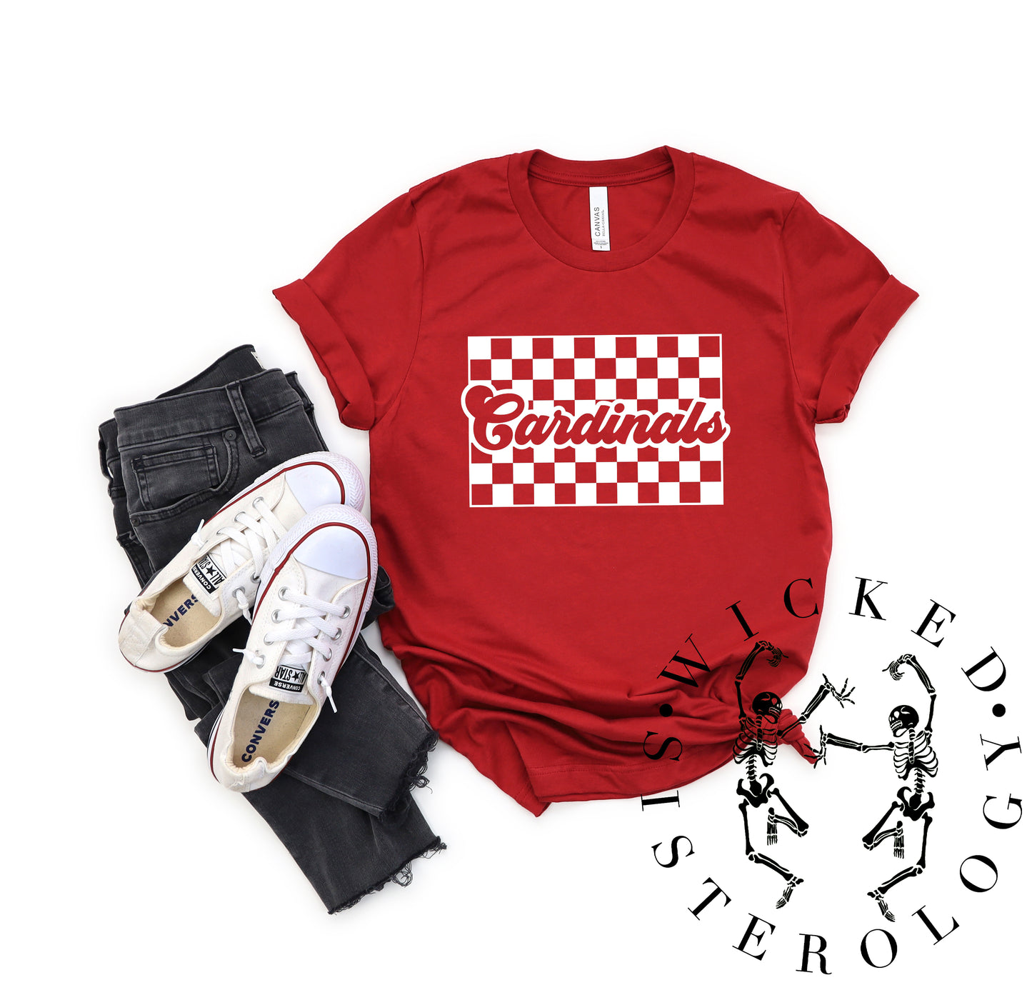 Cardinals Checkered