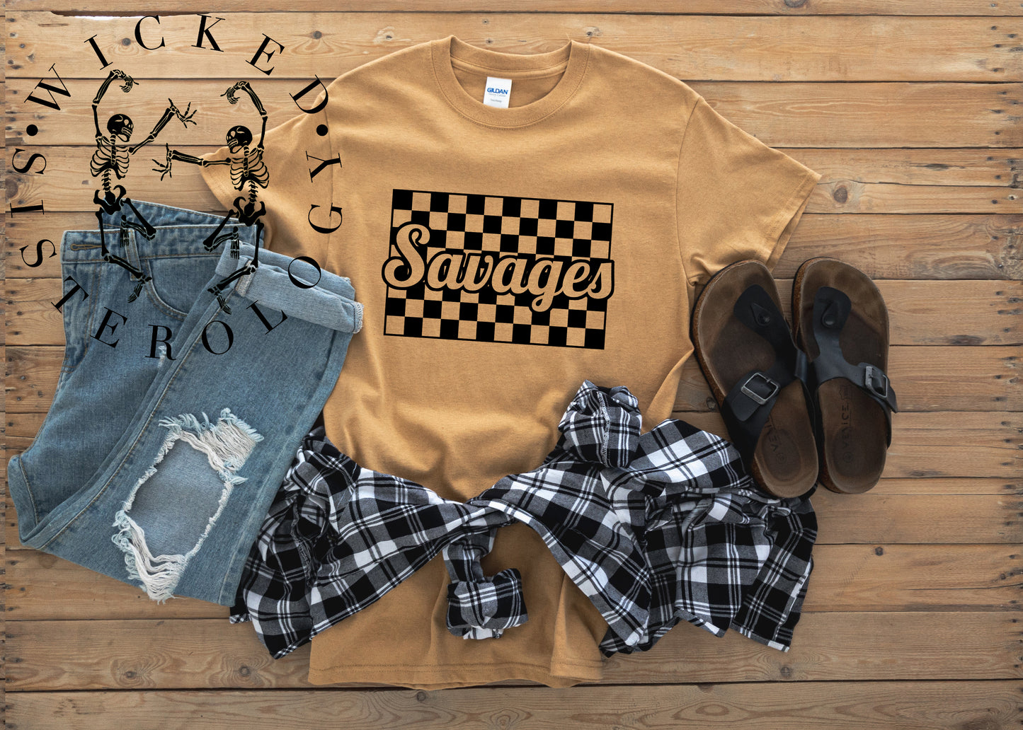Savages Checkered