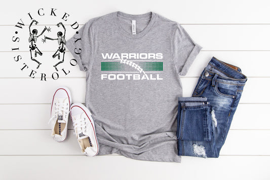 Warriors Gradient Football